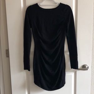 Express rouched front dress